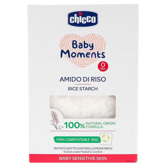 Chicco Amido Di Riso Baby Moments | Shampoo E Bagnoschiuma