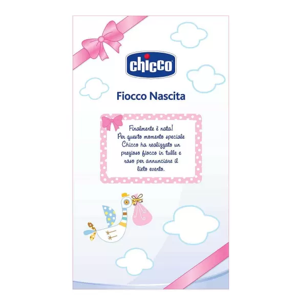 Chicco Annuncio Nascita - Fiocco | Fiocco Nascita