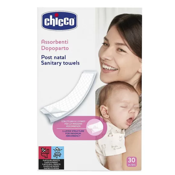 Chicco Assorbenti Dopoparto A 3 Strati | Assorbenti E Slip