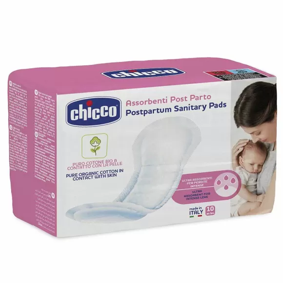 Chicco Assorbenti Post Parto In Cotone Biologico | Assorbenti E Slip