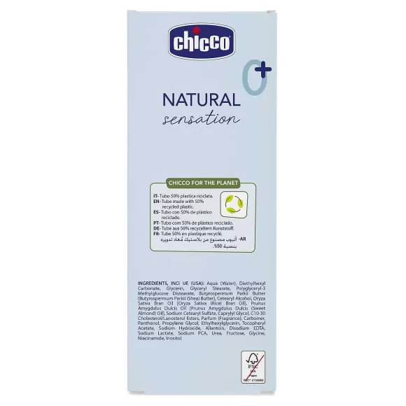 Chicco Baby Crema Corpo Natural Sensation | Creme E Oli