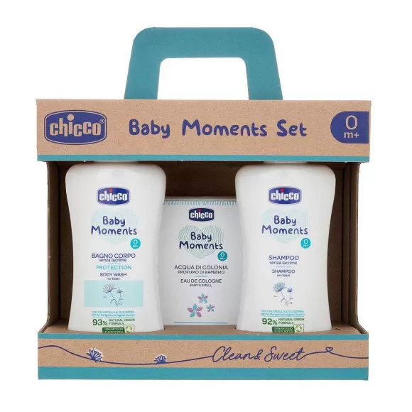 Chicco Baby Moments Set - Clean & Sweet | Set Cosmetica