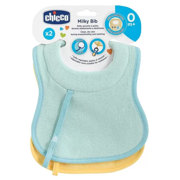 Chicco Bavaglini 0M+ 2Pz | Bavaglini