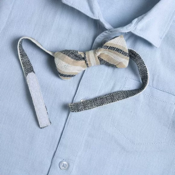 Chicco Camicia Manica Corta Con Papillon | Camicie