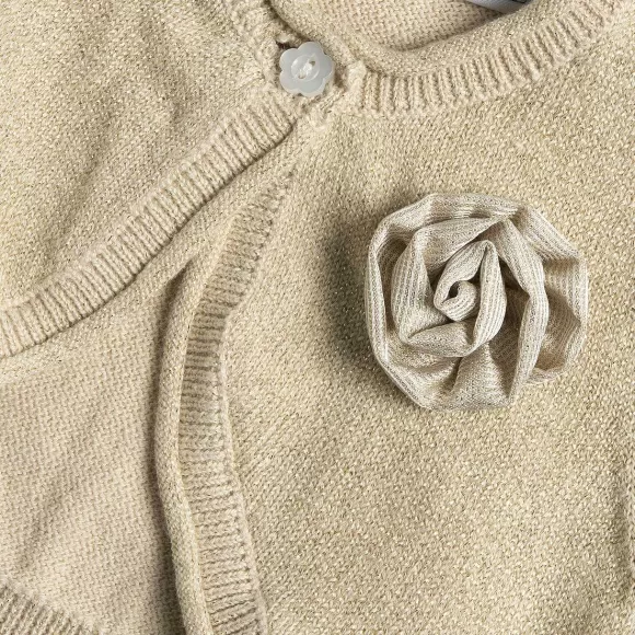 Chicco Cardigan Con Applicazione Fiore | Cardigan