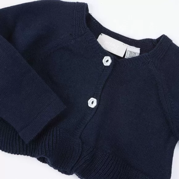 Chicco Cardigan Con Bottoni A Fiore | Cardigan