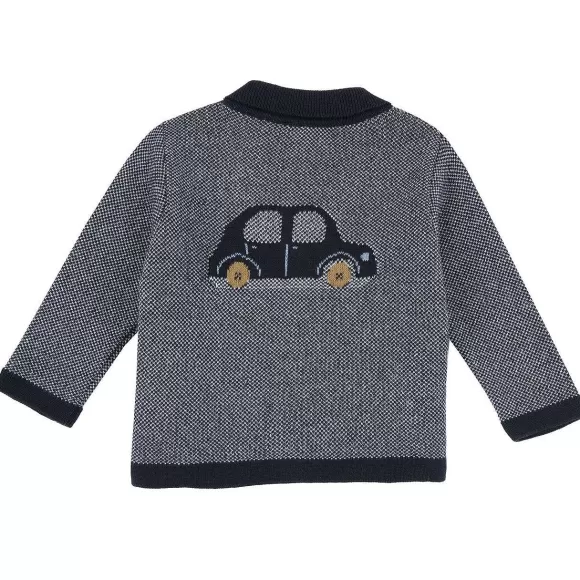 Chicco Cardigan Con Macchinina | Cardigan