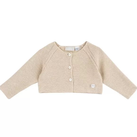Chicco Cardigan Con Ricamo Sul Retro | Cardigan