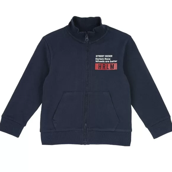 Chicco Cardigan Di Felpa Con Stampa | Completi