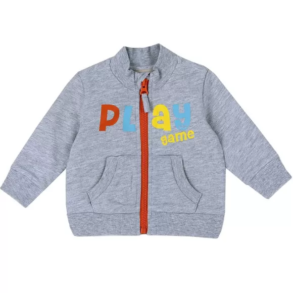 Chicco Cardigan Di Felpa Con Stampa Sport | Cardigan