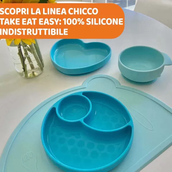Chicco Ciotola In Silicone | Piatti E Posate
