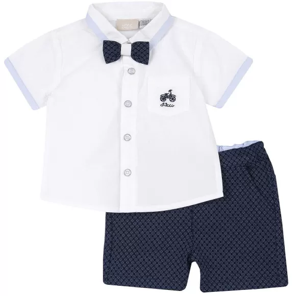 Chicco Completo Camicia Con Pantaloni Corti | Completi