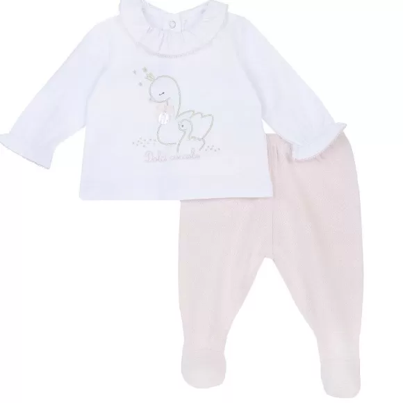 Chicco Completo Maglia E Pantaloni Con Piedini | Completi