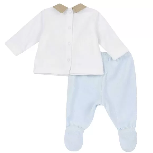 Chicco Completo Maglia E Pantaloni Con Piedini | Completi