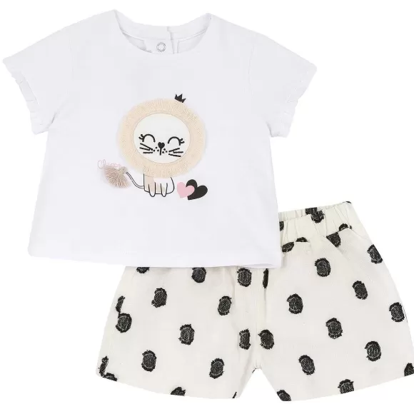 Chicco Completo Maglietta Con Pantaloni Corti | Completi