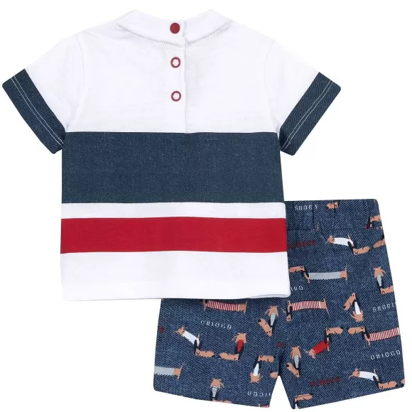 Chicco Completo Maglietta Con Pantaloni Corti | Completi