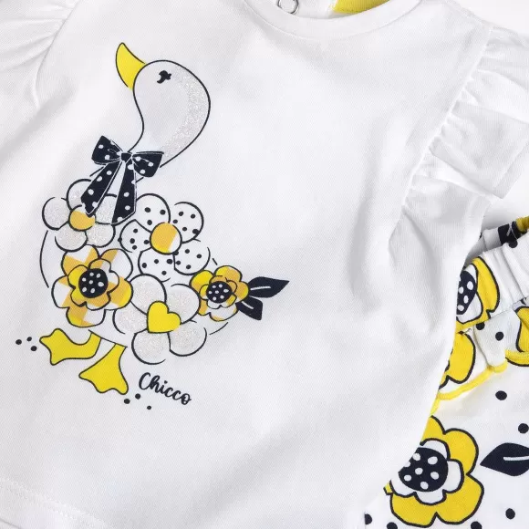 Chicco Completo Maglietta Con Pantaloni Corti | Completi