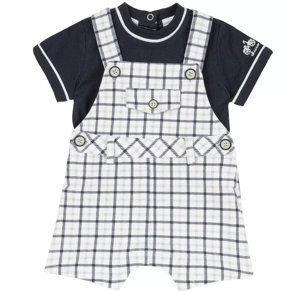 Chicco Completo Maglietta Con Salopette | Completi