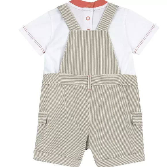 Chicco Completo Maglietta Con Salopette | Completi