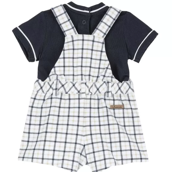 Chicco Completo Maglietta Con Salopette | Completi
