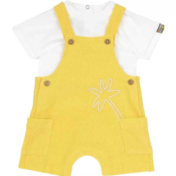 Chicco Completo Maglietta Con Salopette Corta | Completi