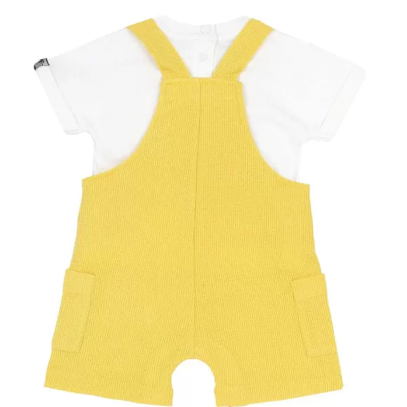 Chicco Completo Maglietta Con Salopette Corta | Completi