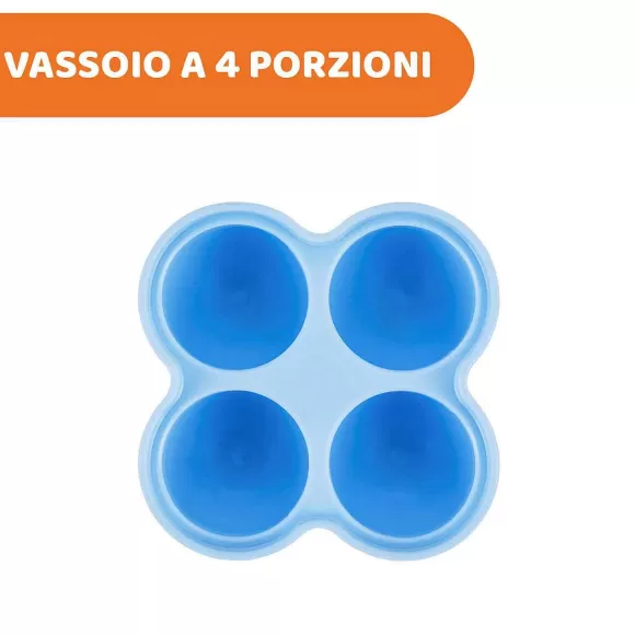 Chicco Contenitore Multiporzione Easy Store&Pop | Accessori Pappa