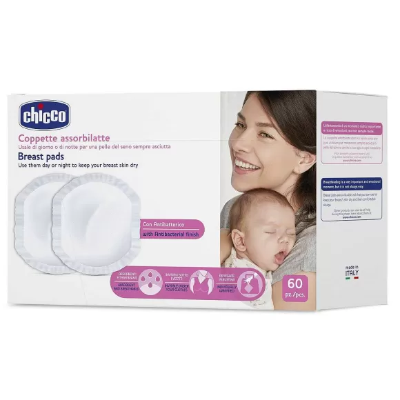 Chicco Coppette Assorbilatte Con Antibatterico | Coppette Assorbilatte