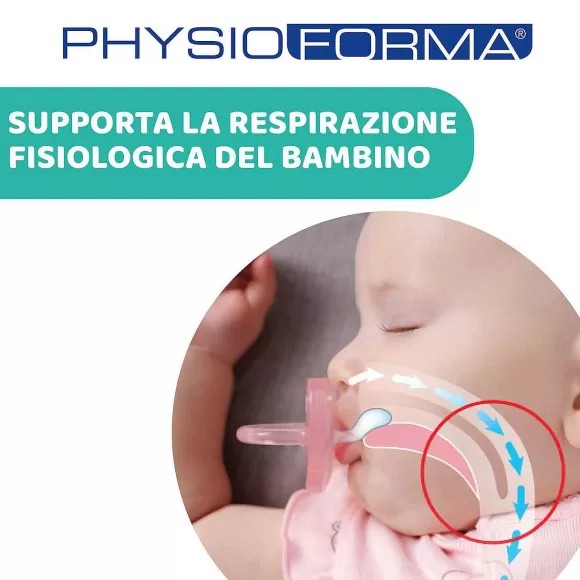 Chicco Gommotto Physioforma® Soft 16-36M (1 Pcs) | Succhietti Physioforma
