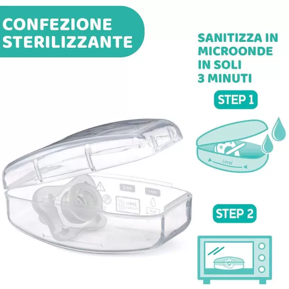 Chicco Gommotto Physioforma® Soft 2-6M (2 Pcs) | Succhietti Physioforma