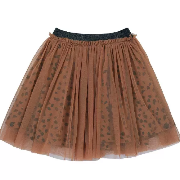 Chicco Gonna Con Tulle E Fantasia Animalier | Gonne
