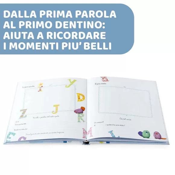 Chicco Libro Ricordi Azzurro | Album Nascita