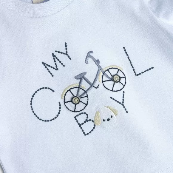 Chicco Maglietta Azzurra Manica Corta | T-Shirt