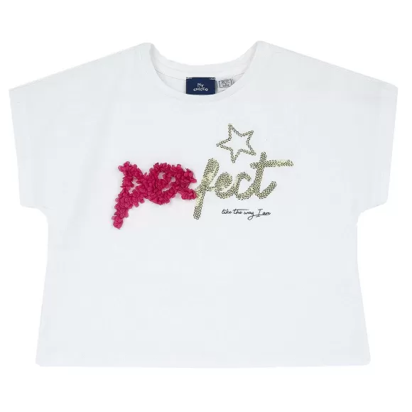 Chicco Maglietta Con Applicazioni In Georgette | T-Shirt