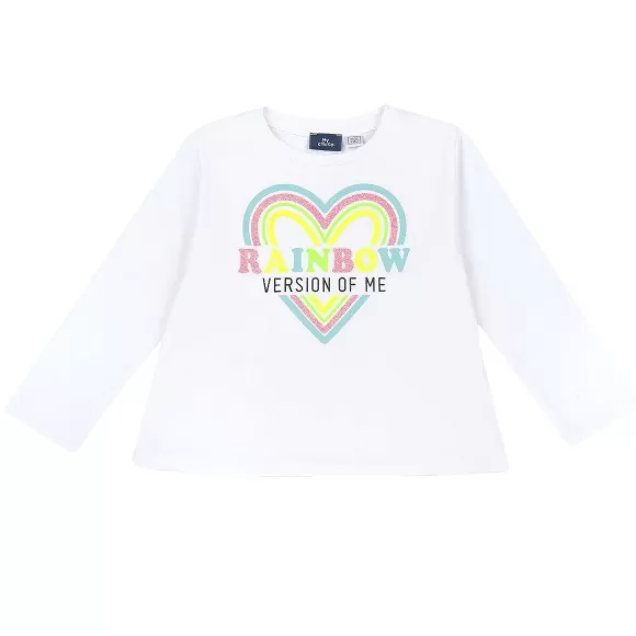 Chicco Maglietta Con Cuore Arcobaleno | T-Shirt