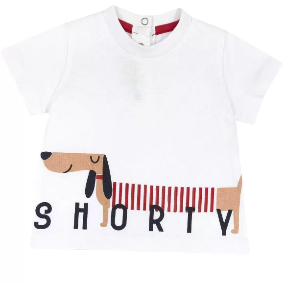 Chicco Maglietta Con Grafica Bassotto | T-Shirt