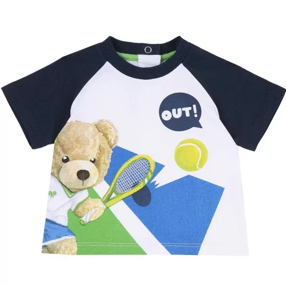 Chicco Maglietta Con Maniche Corte A Contrasto | T-Shirt