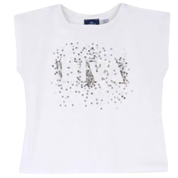 Chicco Maglietta Con Paillettes | T-Shirt