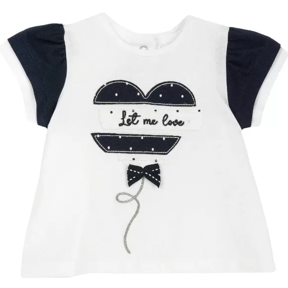 Chicco Maglietta Con Ricamo E Applicazioni | T-Shirt