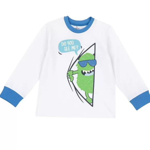 Chicco Maglietta Pigiama Con Mostro | Pigiami
