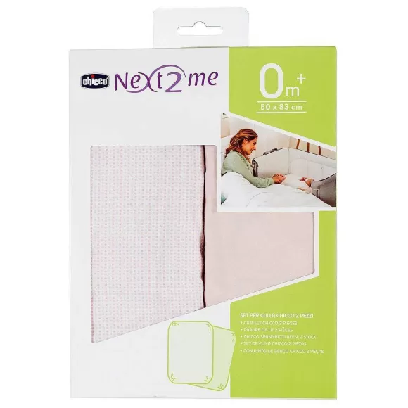 Chicco Next2Me Lenzuola - Set 2Pz | Lenzuola E Copertine