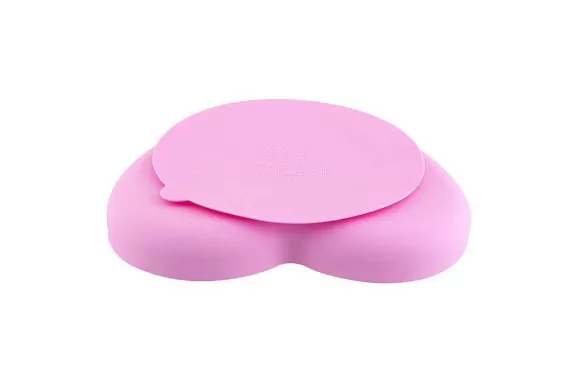 Chicco Piatto Cuore In Silicone Con Ventosa | Piatti E Posate