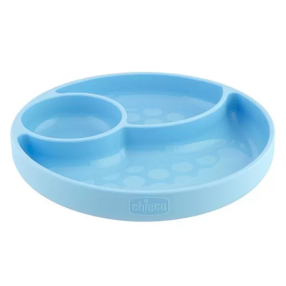 Chicco Piatto In Silicone Con Ventosa | Piatti E Posate