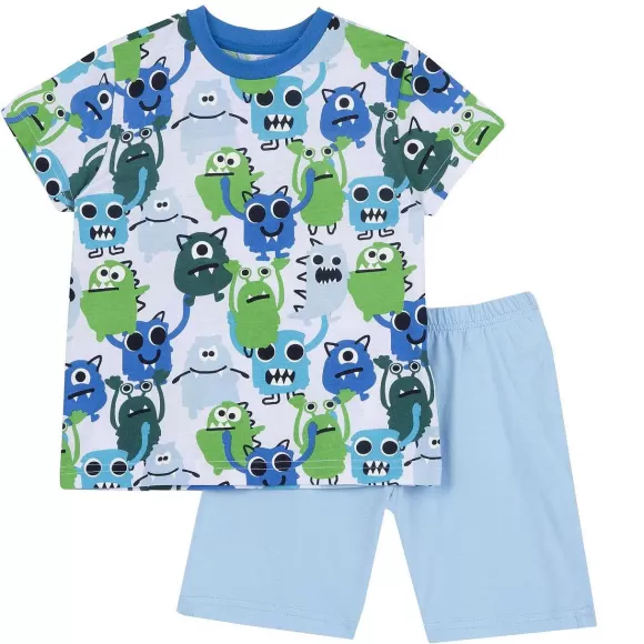 Chicco Pigiama Corto In Cotone Con Mostri | Pigiami