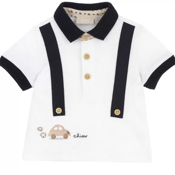 Chicco Polo Con Manica Corta E Macchinina | Polo