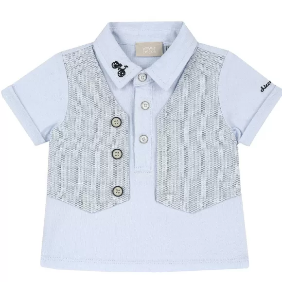 Chicco Polo Manica Corta Con Gilet | Polo