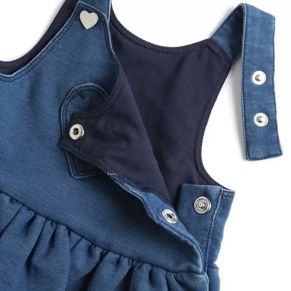 Chicco Salopette Gonna Effetto Denim | Salopette