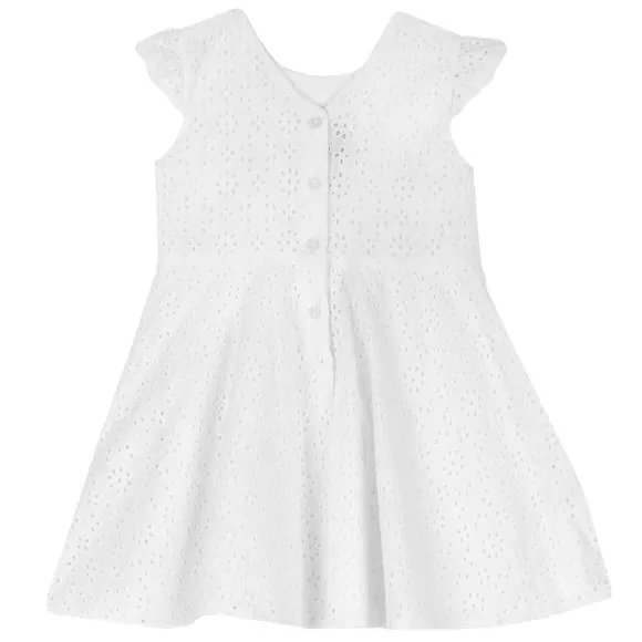 Chicco Vestito Elegante Con Ricami Sangallo | Vestiti